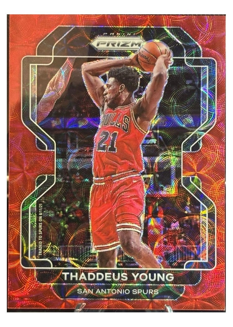 2021-22 Panini Prizm Base Set Thaddeus Young #118 card