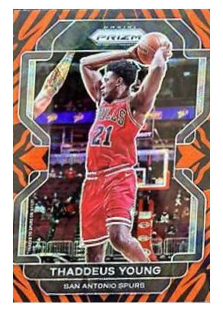 2021-22 Panini Prizm Base Set Thaddeus Young #118 card