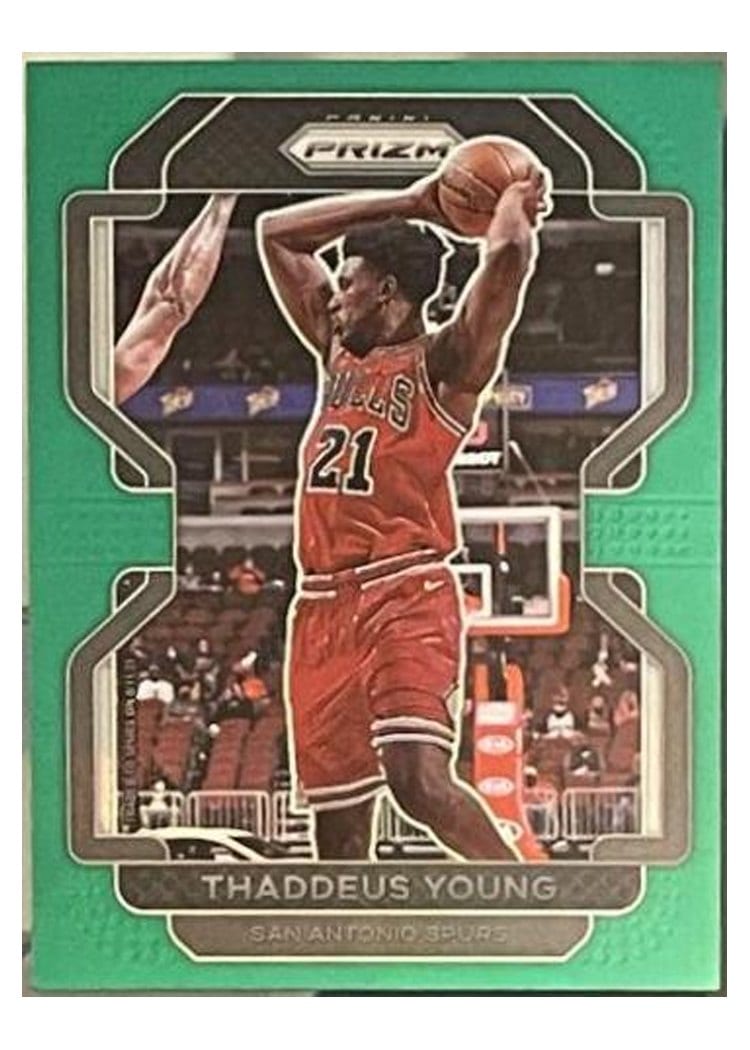 2021-22 Panini Prizm Base Set Thaddeus Young #118 card
