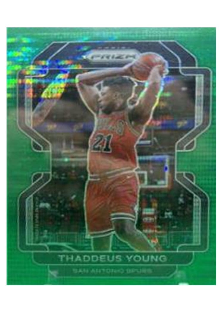 2021-22 Panini Prizm Base Set Thaddeus Young #118 card