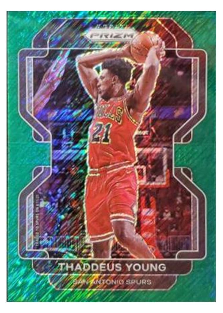 2021-22 Panini Prizm Base Set Thaddeus Young #118 card