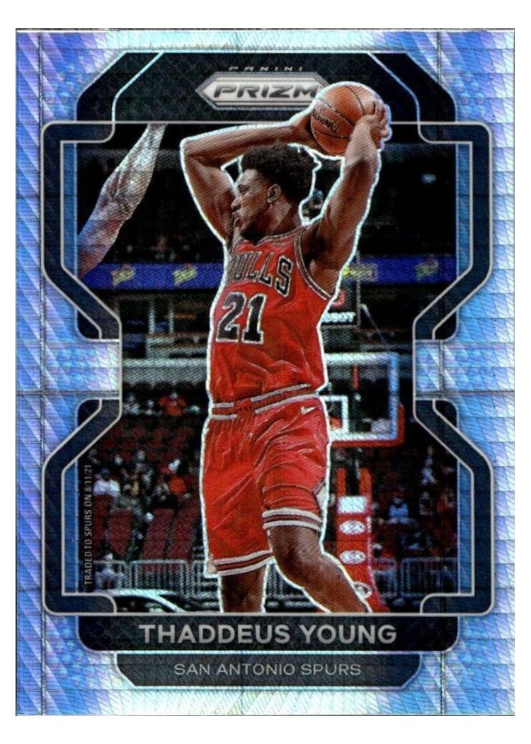 2021-22 Panini Prizm Base Set Thaddeus Young #118 card