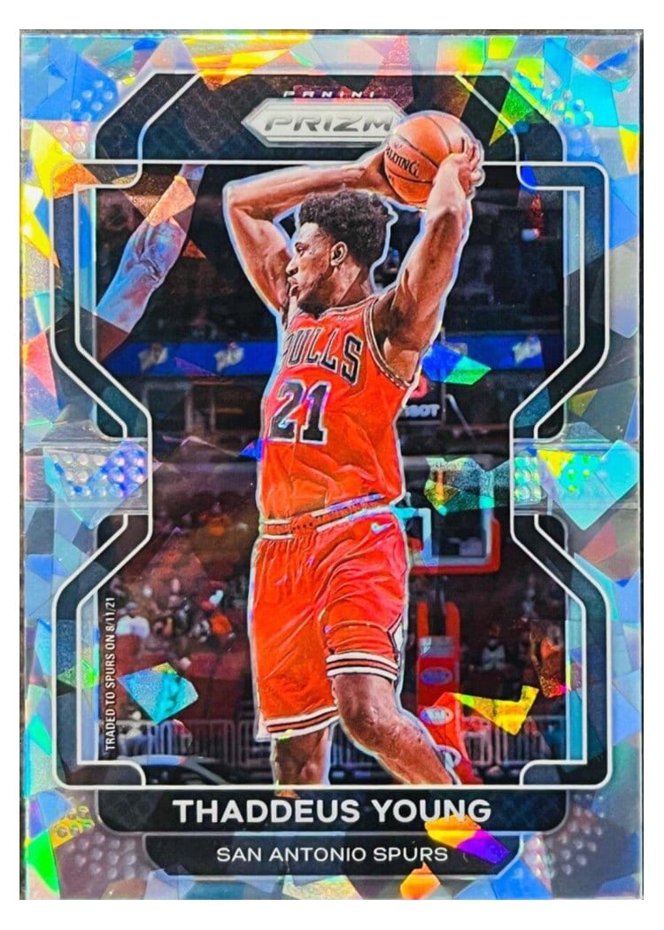 2021-22 Panini Prizm Base Set Thaddeus Young #118 card