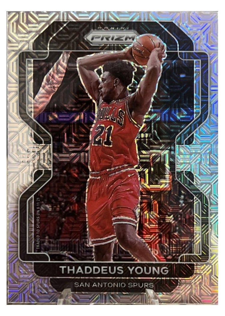 2021-22 Panini Prizm Base Set Thaddeus Young #118 card