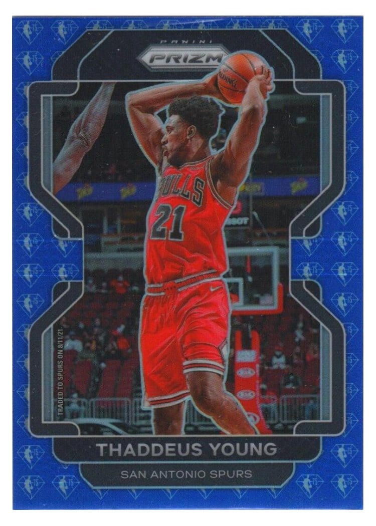 2021-22 Panini Prizm Base Set Thaddeus Young #118 card