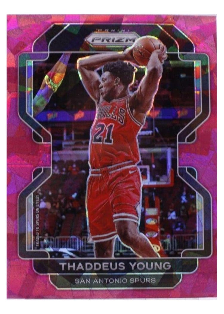 2021-22 Panini Prizm Base Set Thaddeus Young #118 card