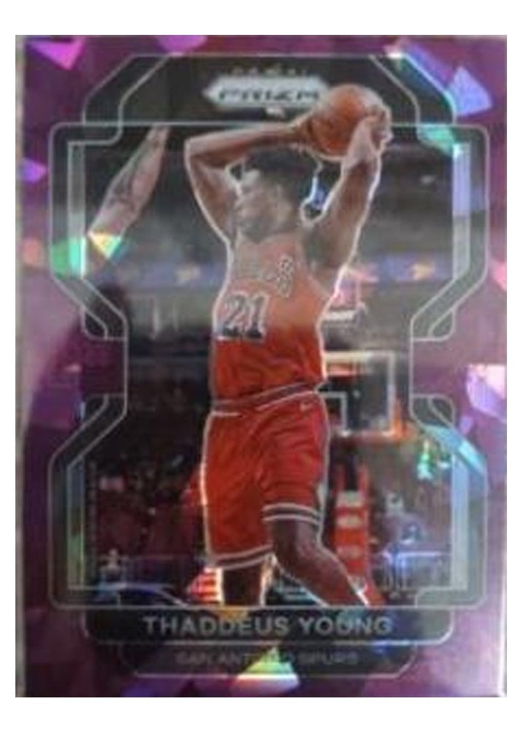 2021-22 Panini Prizm Base Set Thaddeus Young #118 card