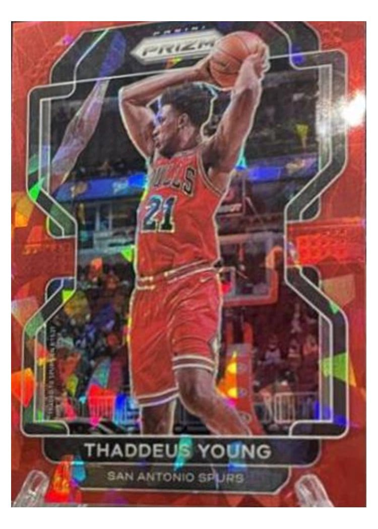 2021-22 Panini Prizm Base Set Thaddeus Young #118 card