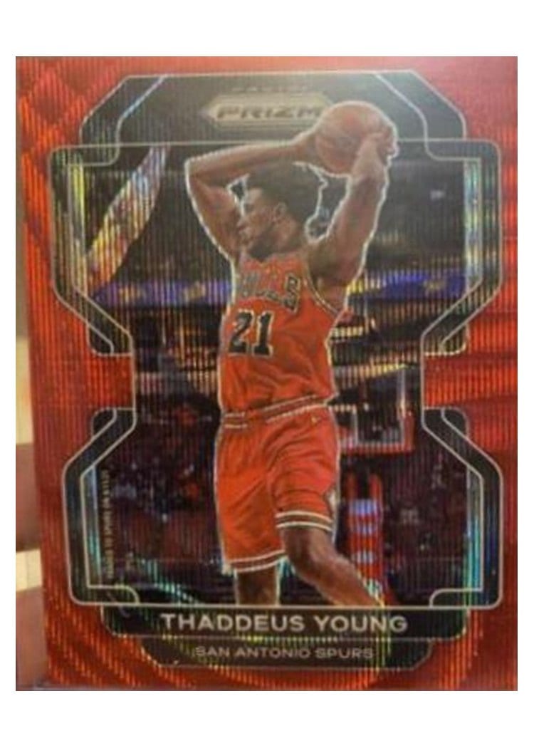2021-22 Panini Prizm Base Set Thaddeus Young #118 card
