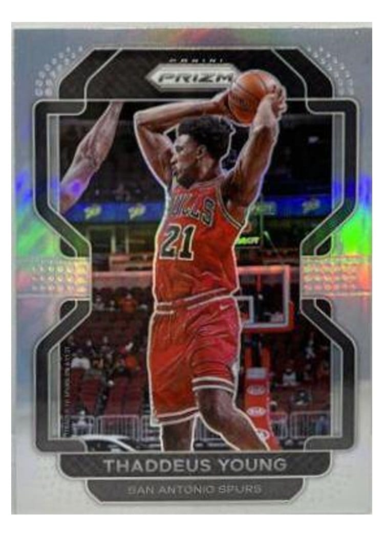 2021-22 Panini Prizm Base Set Thaddeus Young #118 card