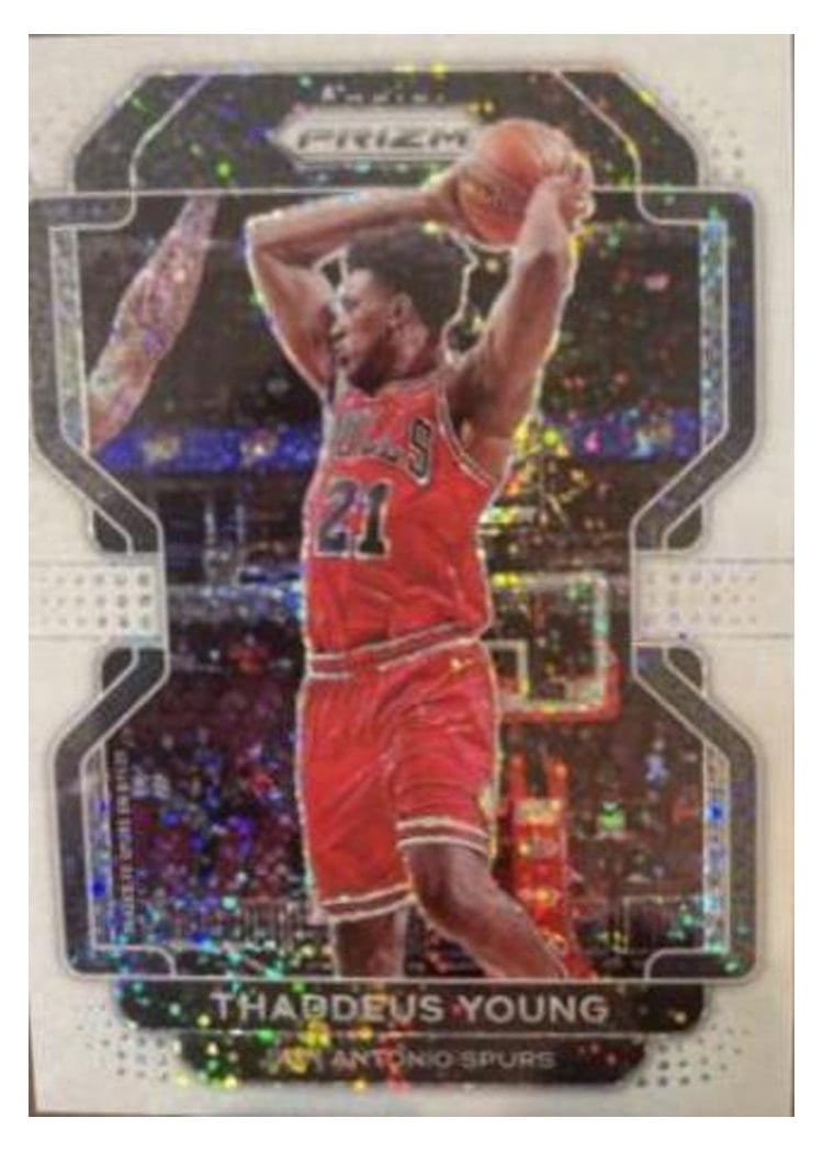2021-22 Panini Prizm Base Set Thaddeus Young #118 card
