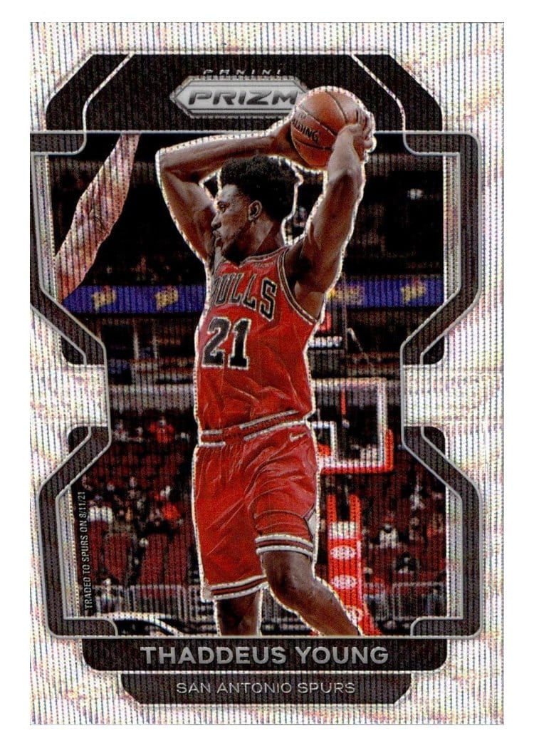2021-22 Panini Prizm Base Set Thaddeus Young #118 card