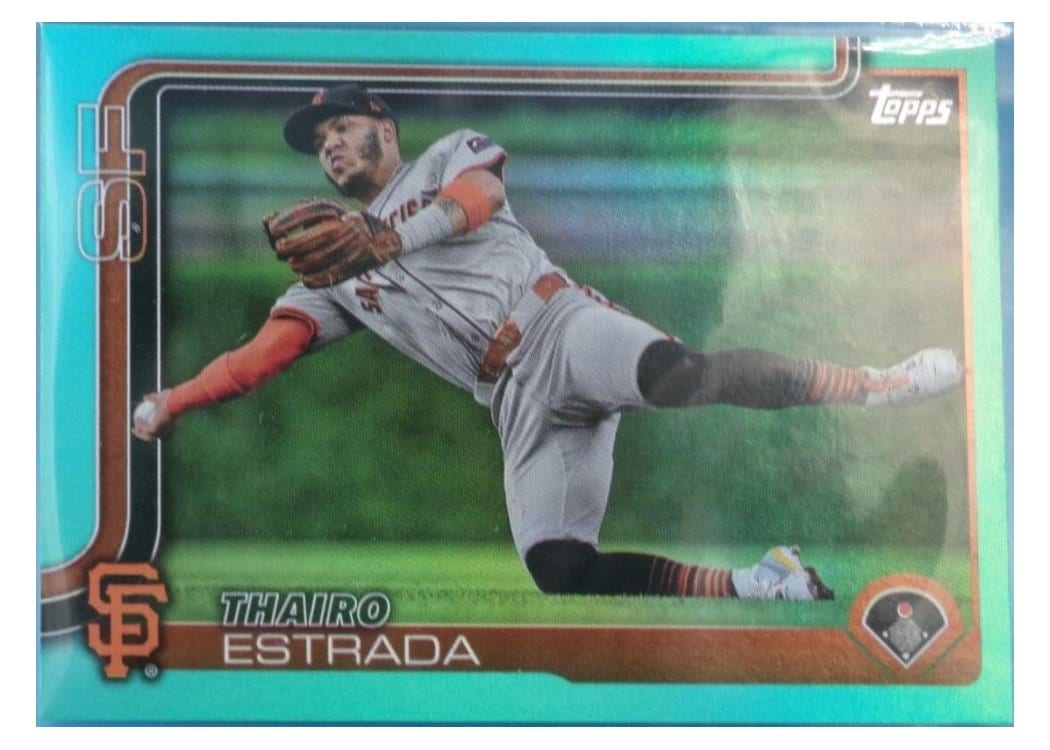 2025 Topps Base Set Thairo Estrada #2 card
