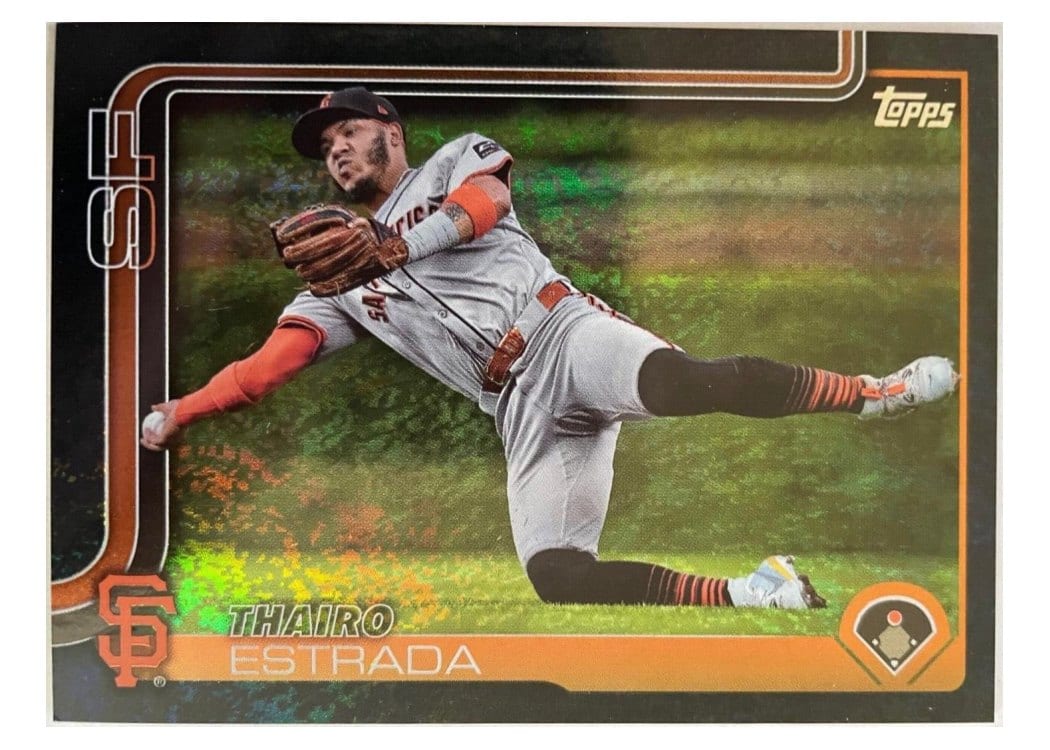 2025 Topps Base Set Thairo Estrada #2 card