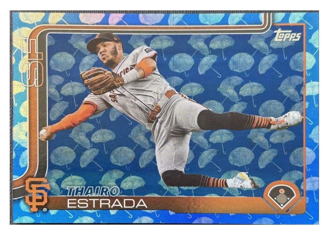 2025 Topps Base Set Thairo Estrada #2 card