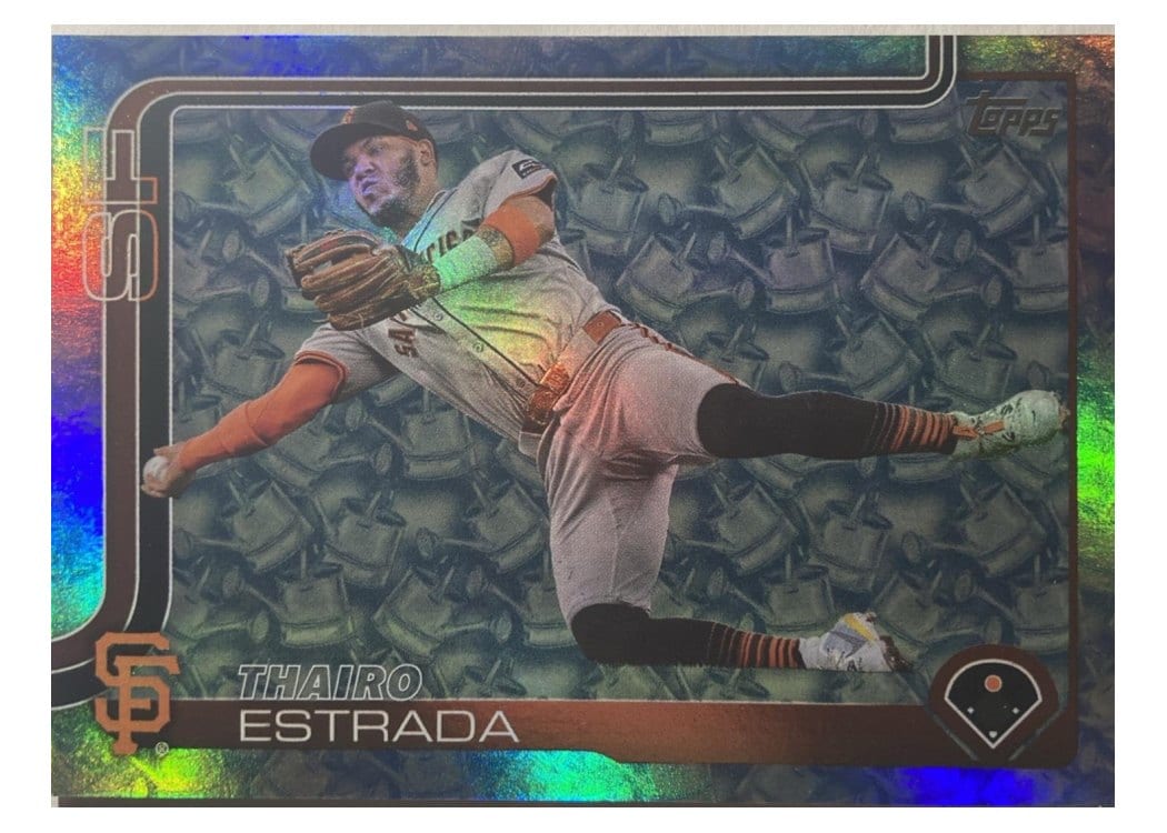 2025 Topps Base Set Thairo Estrada #2 card