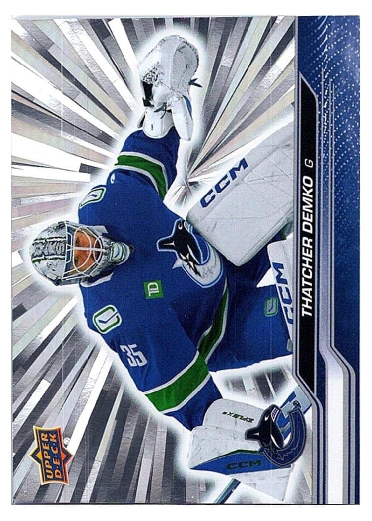 2023-24 Upper Deck Base Set Thatcher Demko #428 card