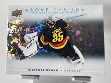 2024-25 Tim Hortons Collectors Series Above the Ice Thatcher Demko #AI-6 card
