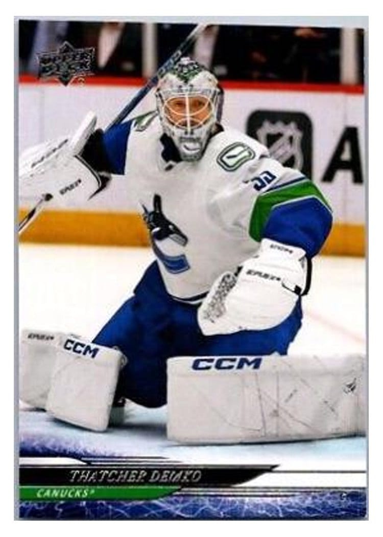 2024-25 Upper Deck Base Set Thatcher Demko #177 card