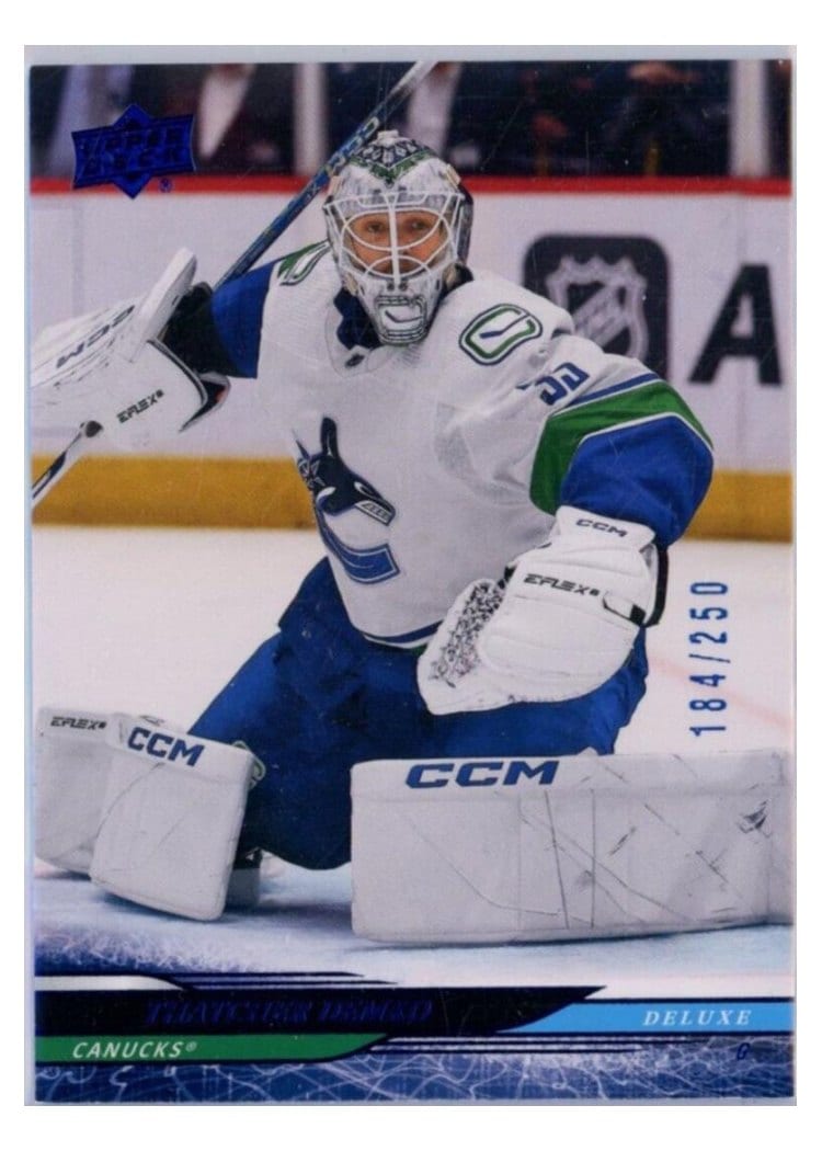 2024-25 Upper Deck Base Set Thatcher Demko #177 card