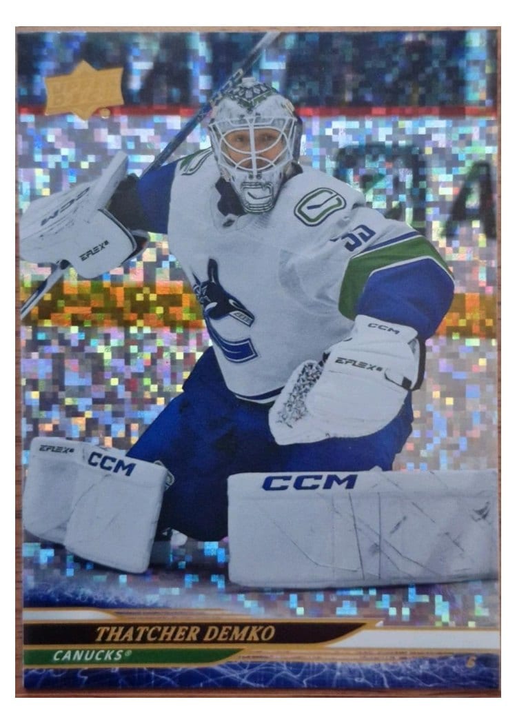 2024-25 Upper Deck Base Set Thatcher Demko #177 card