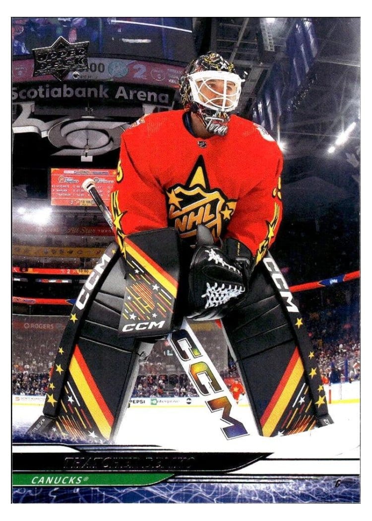 2024-25 Upper Deck Base Set Thatcher Demko #690 card
