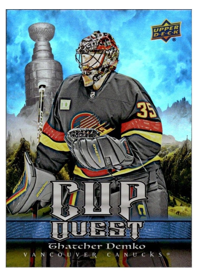 2025-26 Upper Deck Cup Quest Thatcher Demko #CQ-15 card