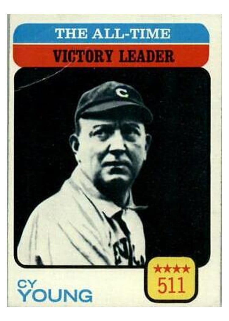 1973 Topps The All-Time Victory Leader #477 card