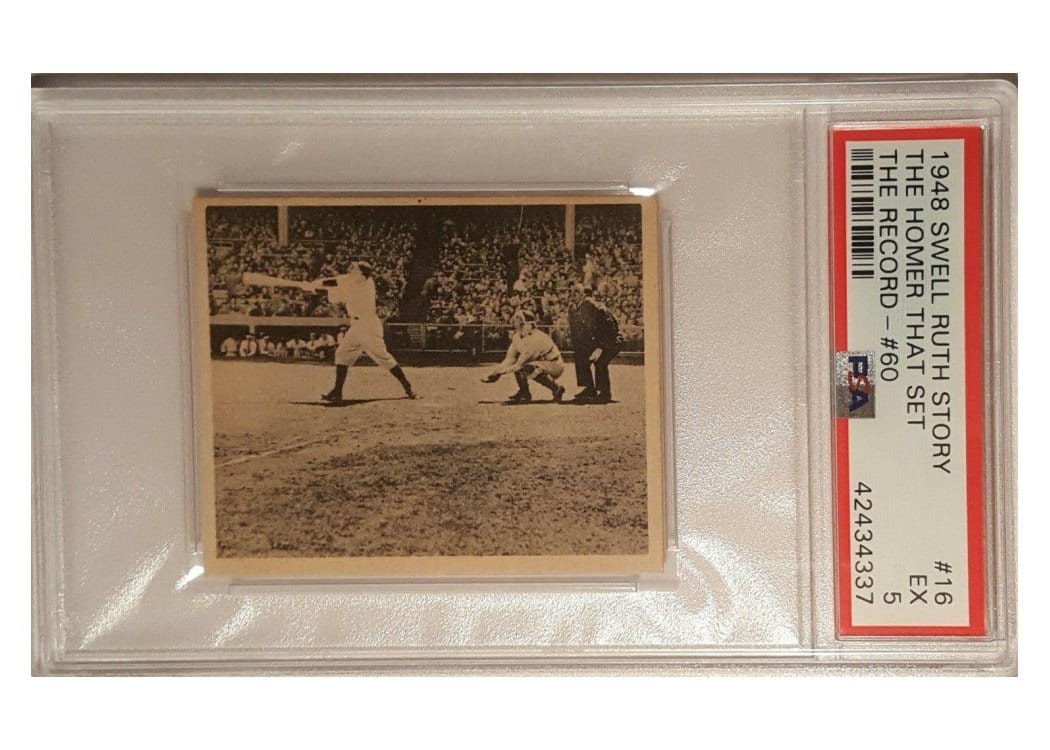 1948 Swell Ruth Story The Homer That Set The Record #60 #16