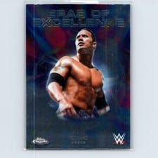 2026 Topps Chrome WWE Eras of Excellence The Rock #ERA-12