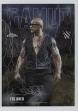 2026 Topps Chrome WWE Gamut The Rock #GAM-20 card