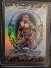 2026 Topps Chrome WWE The Rock Diamond Legacy The Rock #RDL-12