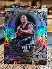 2026 Topps Chrome WWE The Rock Diamond Legacy The Rock #RDL-20 card