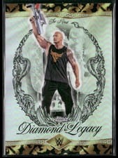 2026 Topps Chrome WWE The Rock Diamond Legacy The Rock #RDL-25 card