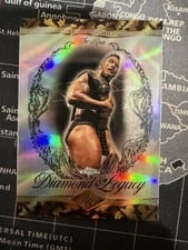 2026 Topps Chrome WWE The Rock Diamond Legacy The Rock #RDL-6 card