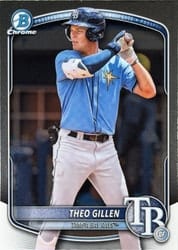 2025 Bowman Draft Chrome Theo Gillen #BDC-121 card