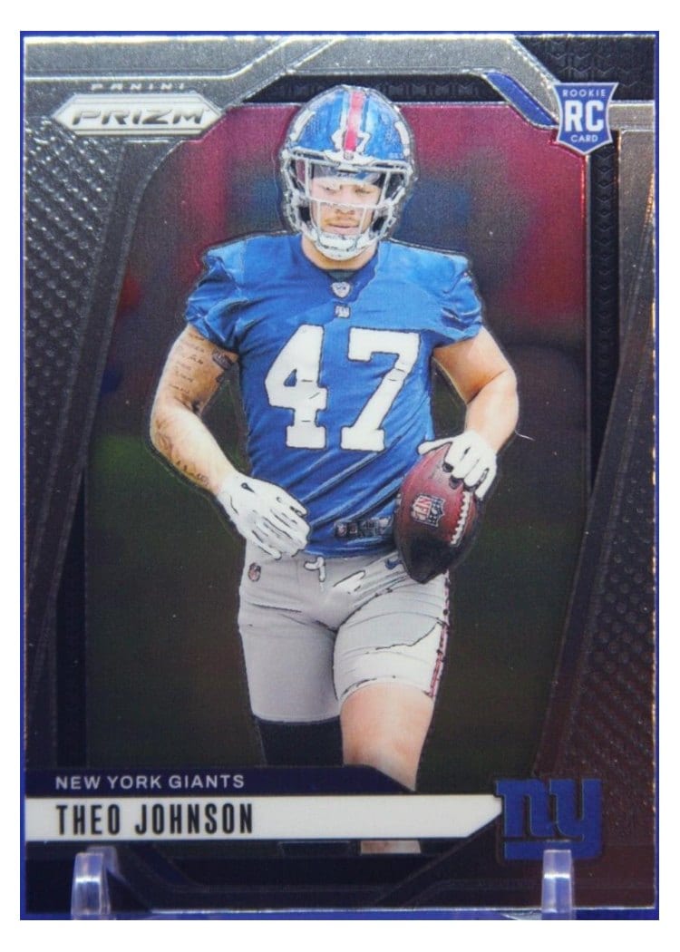 2024 Panini Prizm Base Set Theo Johnson #390 card