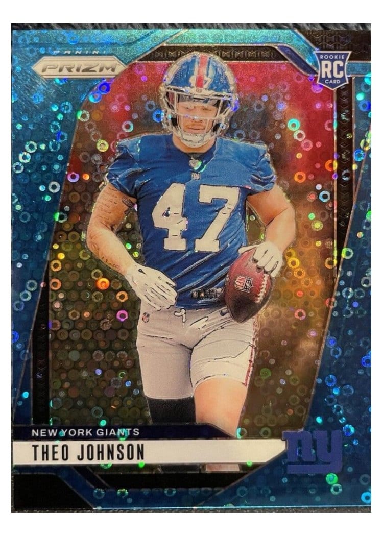 2024 Panini Prizm Base Set Theo Johnson #390 card