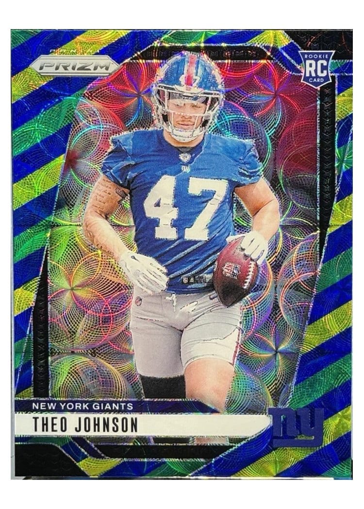 2024 Panini Prizm Base Set Theo Johnson #390 card