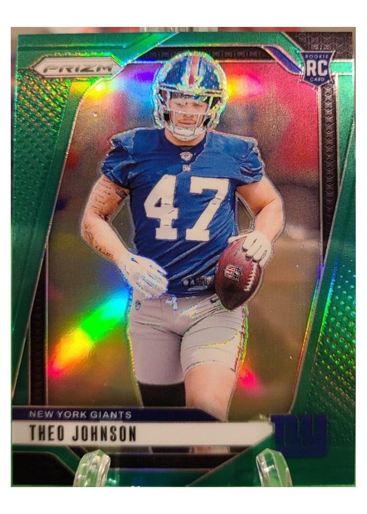 2024 Panini Prizm Base Set Theo Johnson #390 card