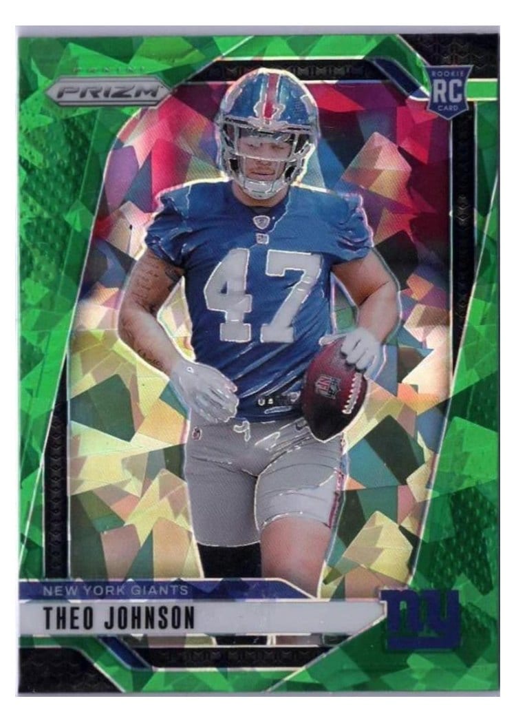 2024 Panini Prizm Base Set Theo Johnson #390 card