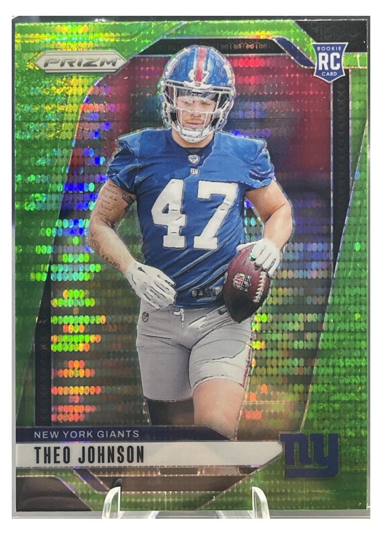 2024 Panini Prizm Base Set Theo Johnson #390 card