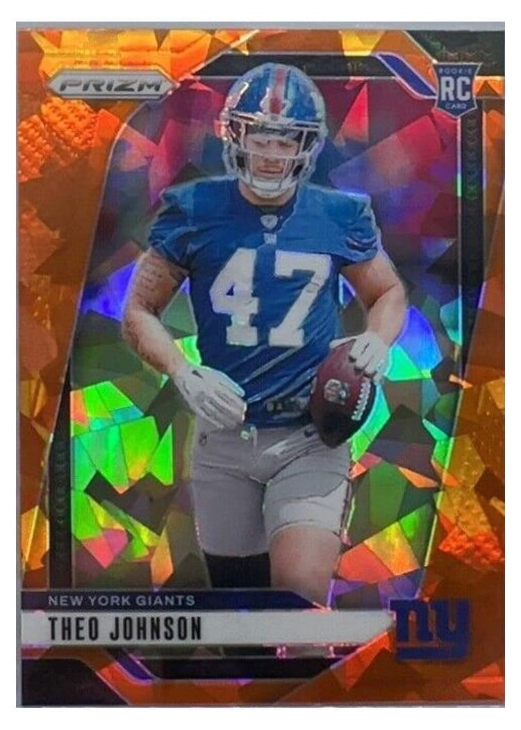 2024 Panini Prizm Base Set Theo Johnson #390 card