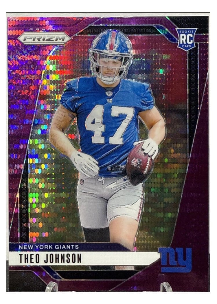 2024 Panini Prizm Base Set Theo Johnson #390 card