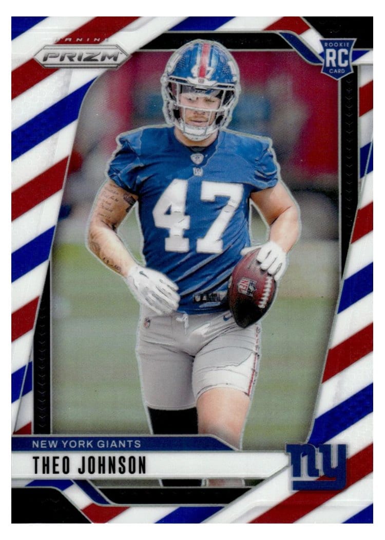 2024 Panini Prizm Base Set Theo Johnson #390 card