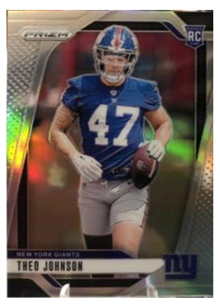 2024 Panini Prizm Base Set Theo Johnson #390 card