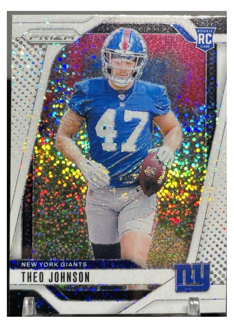 2024 Panini Prizm Base Set Theo Johnson #390 card