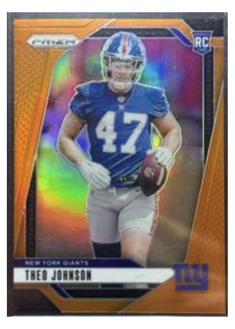 2024 Panini Prizm Base Set Theo Johnson #390 card