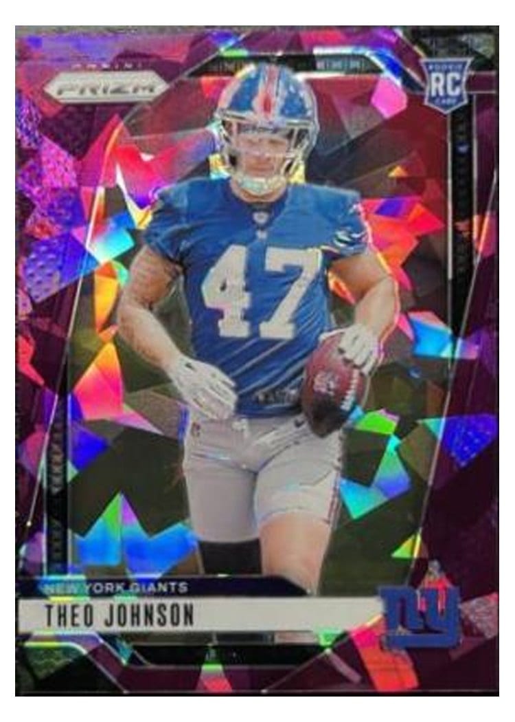 2024 Panini Prizm Base Set Theo Johnson #390 card