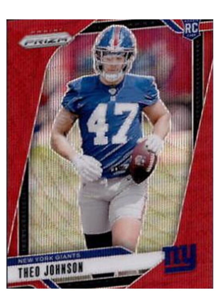 2024 Panini Prizm Base Set Theo Johnson #390 card